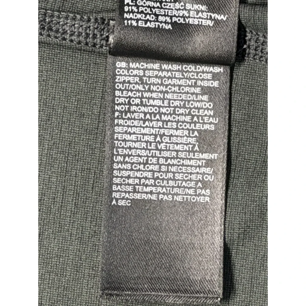 The North Face Men's XL Black ¼ Zip Pullover Shirt Gray Performance FlashDry